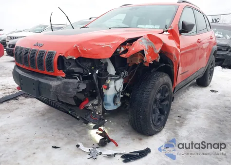 2021 Jeep Cherokee Trailhawk 4X4 из США, поврежденный, VIN 1C4PJMBX4MD113879